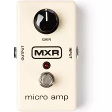 Mxr M133 Mxr Micro Amp Pedal Efecto Para Guitarra