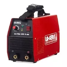 Soldadora Inverter La-ser Ultra 200 A Roja 220v