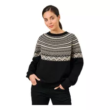 Sweater Pullover Oversize Cumbre Hilado Lana Mauro Sergio