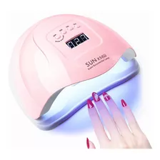 Lampara De Uñas Uv Profesional Secador Uñas Led Con Pantalla