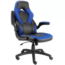 Silla Gamer Ergonomica, Con Cabecero Azul-negro 