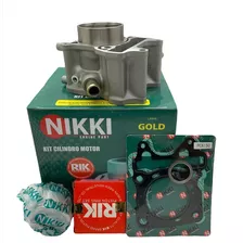 Kit Motor Cilindro Pistão E Anéis Pcx150 Nikki+rik Gold