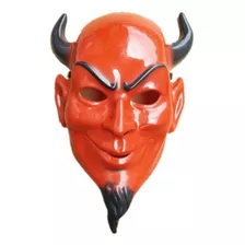 Mascara De Diablillo Satan Lucifer Rojo Haloween