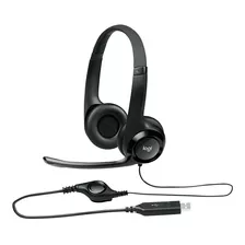 Auriculares Logitech Con Micrófono Usb H390 Para Computadora