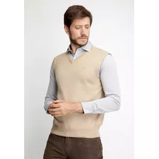 Sweater Hombre Sin Mangas Smart Casual Beige Fw 2023 Ferouch