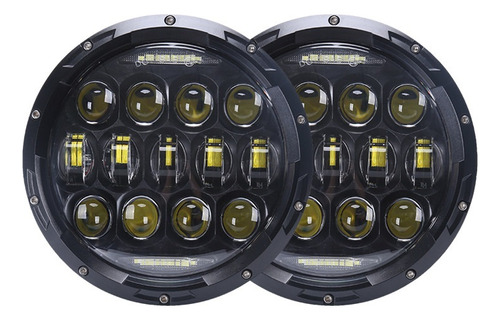 Foto de Faro Led Drl De 7 Pulgadas Para Jeep Wrangler Tj 2 Lj Jk 2