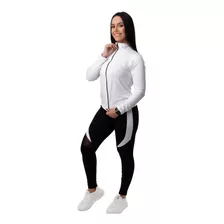 Roupa De Acacemia Conjunto Legging + Jaqueta De Ginastica