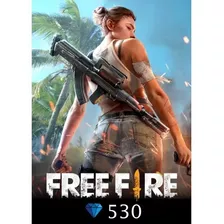 Tarjeta Free Fire 530 Diamantes Card Recarga Saldo Tienda 