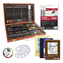 Us Art Supply - Juego De Creatividad Artística 82 Piezas, .