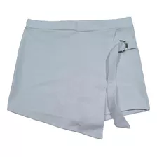 Short Pollera Pantalon Corto Bengalina Mujer Mini Sastrera