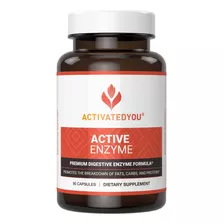 Activatedyou Enzima Activa - 16 Enzimas Digestivas Unicas -