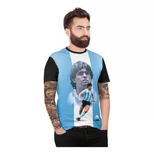 Camiseta Camisa Futebol Diego Maradona Argentina