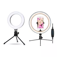 Kit 2x Iluminadores Led Ring Light De 10 + Ring Light 6 Co