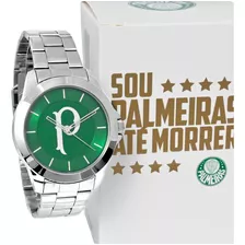 Relógio Masculino Palmeiras Oficial Verdão Original Social 