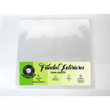 Fundas Plásticas Exteriores Para Vinilos Simples 100 Ud 