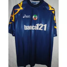 Lecce Italia Asics Away 2001 Match Worn #11 Aldo Osorio 