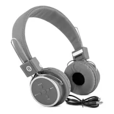 Headfone Bluetooth Sem Fio Micro Sd Fm P2 Kp-367 Cinza