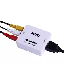 Kit Adaptador Conversor De Hdmi Para 3 Rca Audio Video Av Tv