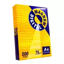 Papel Sulfite A4 Magnum Digital 75g 500 Folhas - 2 Pacotes