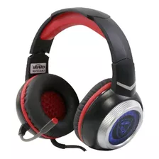 Auriculares Gamer 7.1 Usb Led Extra Graves Bass Color Negro