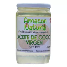 Aceite De Coco Virgen Organico 700 Ml - Amazon Natural