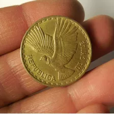 Moneda 10 Centesimos. Chile 1970.