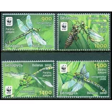 Fauna - Wwf - Libelulas - Bielorrusia - Serie Mint