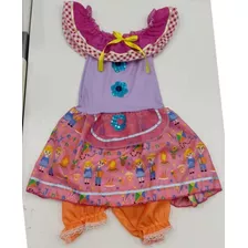 Vestido Festa Junina Babado Tam G - Brink Model