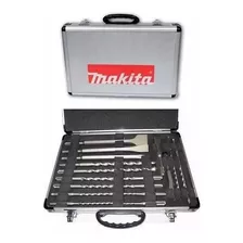 Set Mechas Cincel Makita Rotomartillo Sds Plus 17 Acc 19180