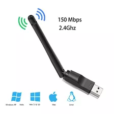 Adaptador Usb Wireless 150mbps Ralink Rt5370 Facil Instalar