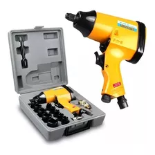 Chave De Impacto 1/2 Pol Chi-320k Kit 16 Peças Profissional