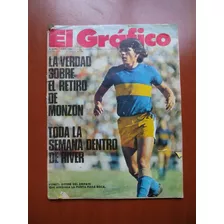 Revista Antigua El Grafico 1974 .coleccionable,futbol.