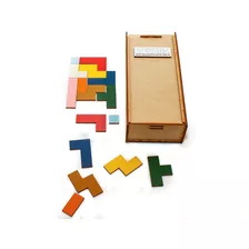 Juego Didáctico En Colores Tipo Tetris - Imaginarte Láser