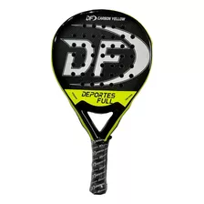 Paleta De Padel Modelo Df Yellow + Carbono + Envio