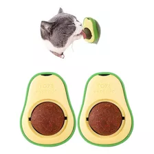 Kit 2 Brinquedo Para Gatos Abacate Catnip Erva Gato Natural