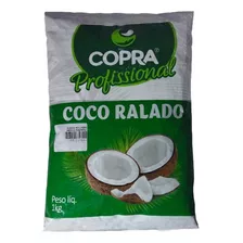 Coco Ralado Médio Padrão 1kg Copra