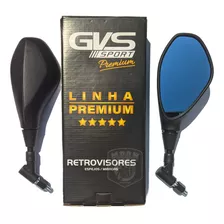 Retrovisor F800 Gvs Rosca Honda Giro Lente Azul Anti Reflexo