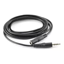 Cable Extension Auricular + Mic 3,5 Mm 4 Polos 4 Mts Esdj