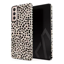 Funda Para Samsung Galaxy S21 Plus, Puntos Negros/silicona