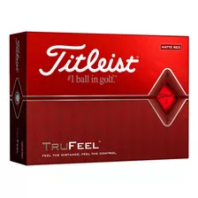 Pelotas Bolas De Golf Titleist Trufee Rojo