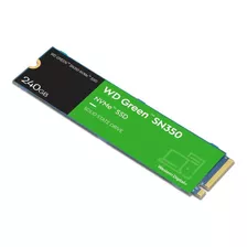 Disco Ssd Estado Solido 240gb M.2 2280 Nvme Wd Sn350 Wds240