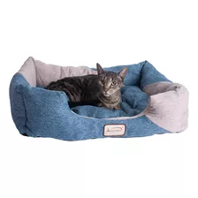 Armarkat C47 Cat Bed, Talla Única, Azul Marino, Beige