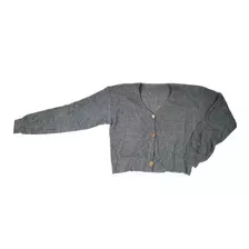 Saco Cardigan Mujer Hilo De Algodon Tejido Otoño-invierno!