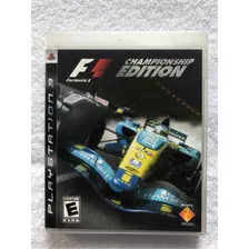 Formula 1 Champion Ship Edition Ps3