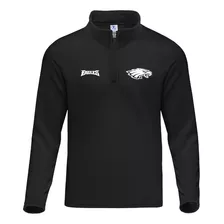 Sudadera Cierre 1/4 Eagles Philadelphia Aguilas Nfl Mod. 01