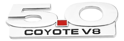 5.0 Coyote V8 Logo Para Ford Mustang Gt500 Insignia Sticker Foto 6