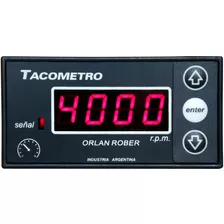 Tacometro Digital 46x92mm 12-24v - Ficha Con Cableado