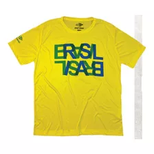Camisa Babylook Mormaii Seleção Brasil Feminina Tecido Leve
