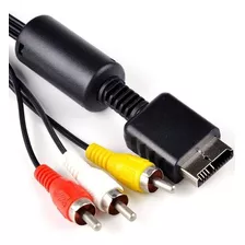 Cabo Av Audio E Video Rca Para Playstation Compativel Ps2