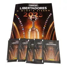  Álbum Copa Libertadores 2023 Capa Brochura + 150 Figurinhas